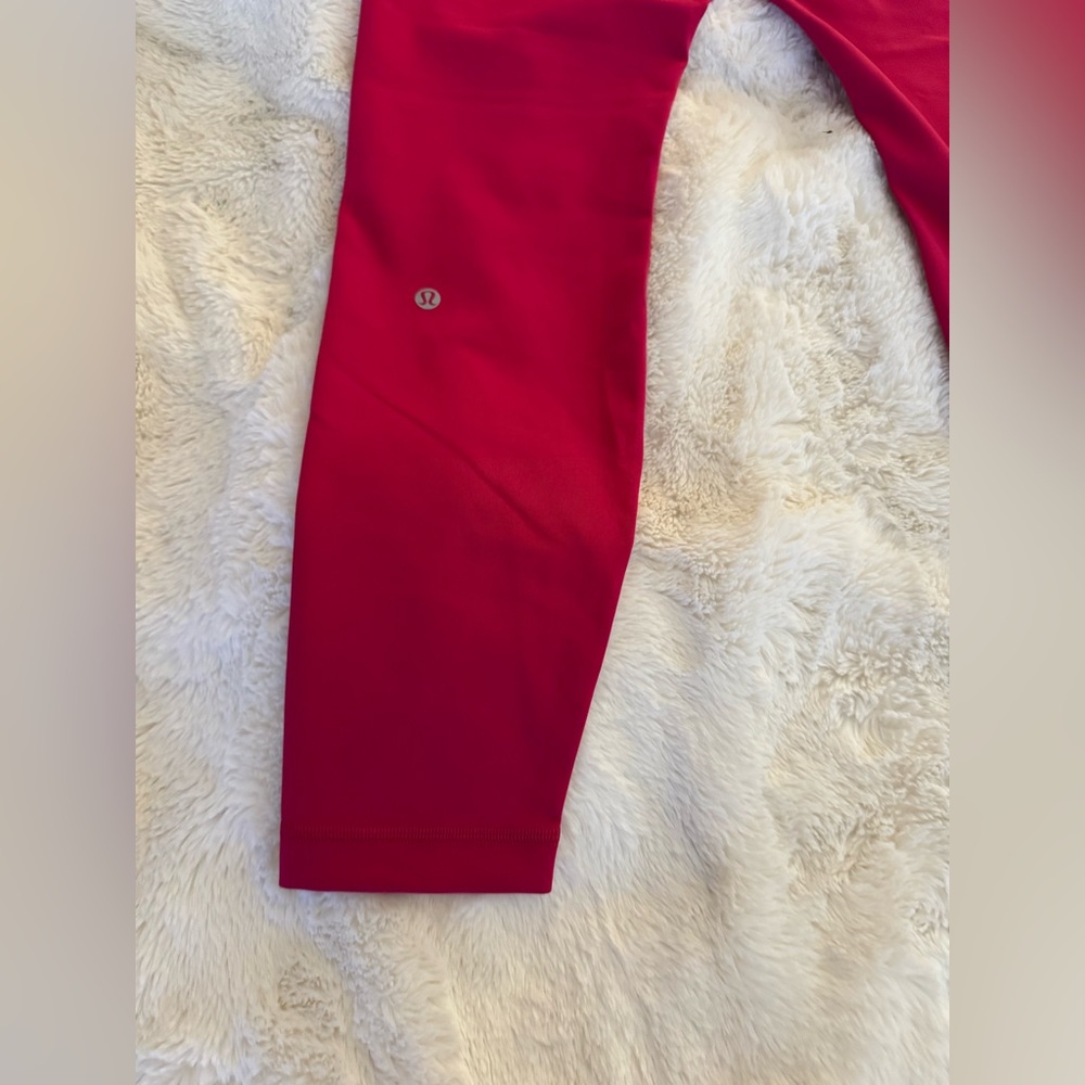 NWT lululemon Wunder Train HR Tight 28”, Passionate, 14 - Picture 16 of 16